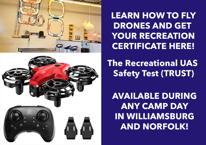 Fly drones and get your recreational drone certificate with TRUST